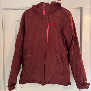 Outdoor Research Maroon Hooded Jacket